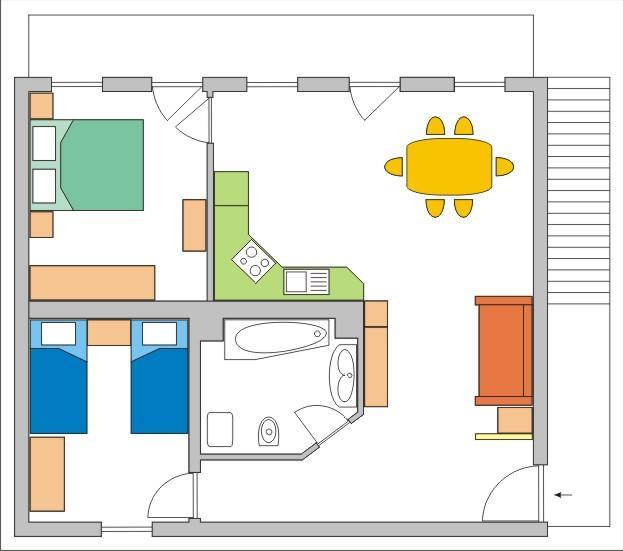 Apartma Veverin Lokve Exterior photo